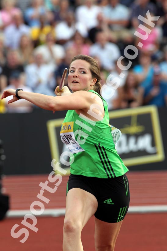 Goldie Sayers, Javelin, 2011 Aviva London Grand Prix
